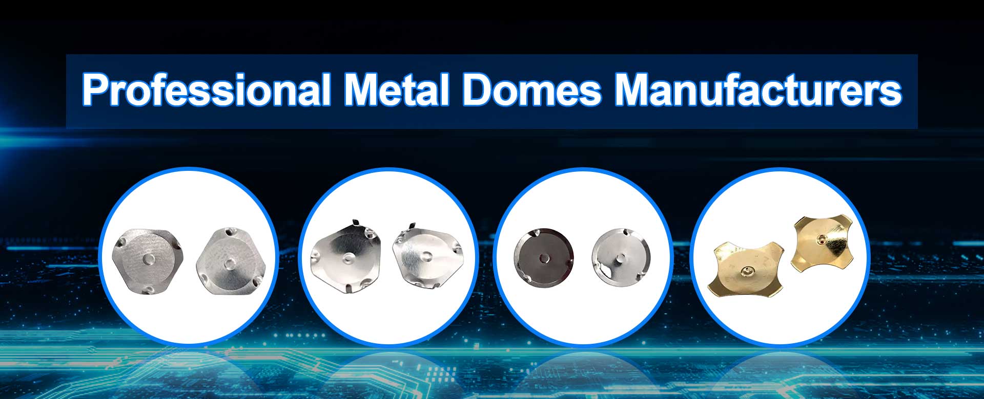 Oblong Metal Domes Manufacturers